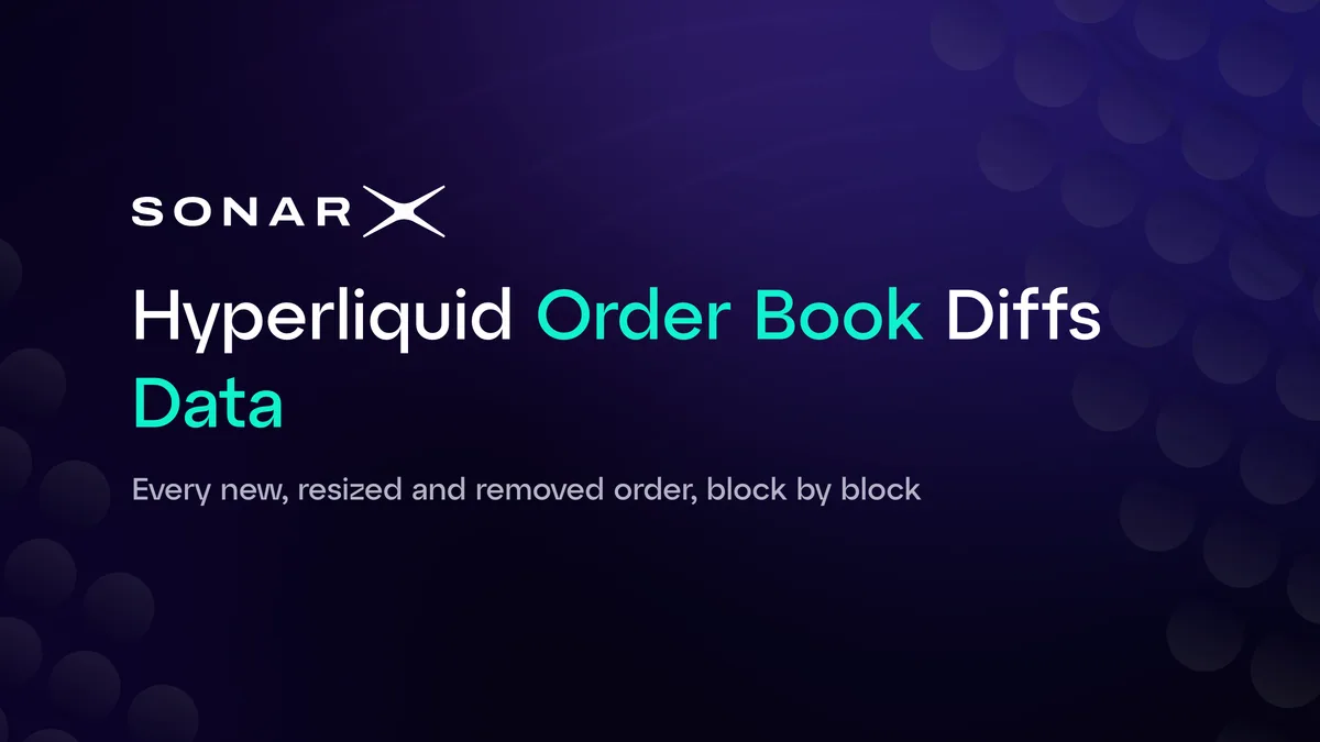 Hyperliquid Order Book Diffs Data
